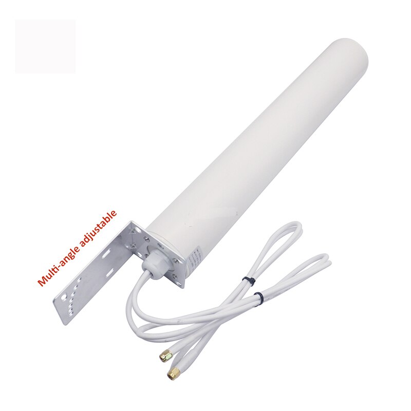 High Gain 18dBi Omni Wasserdichte Outdoor 2x2 Mimo RG58 Kabel SMA Männlichen Lte 4G Antenne