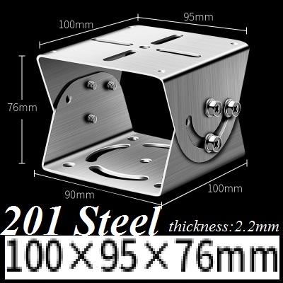 Cardan Joint, Steel and Stainless Steel, PT Joint, Aluminum Alloy Universal Joint CCTV Camera Mounting Bracket 360 Degree Adjust: green