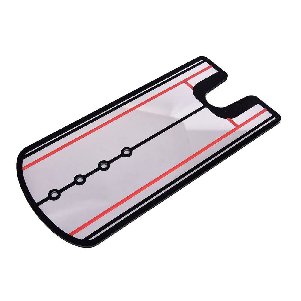 Golf Swing Straight Practice Golf Putting Mirror Alignment Training Aid 31 X 14.5cm Swing Trainer Eye Line Golf Accessories