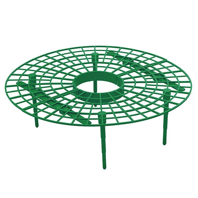 Strawberry Hanging Trellis Fence Greenhouse Vegetables Garden Ornament Plant Fruit Support Stakes Plastic Round Support Shelf