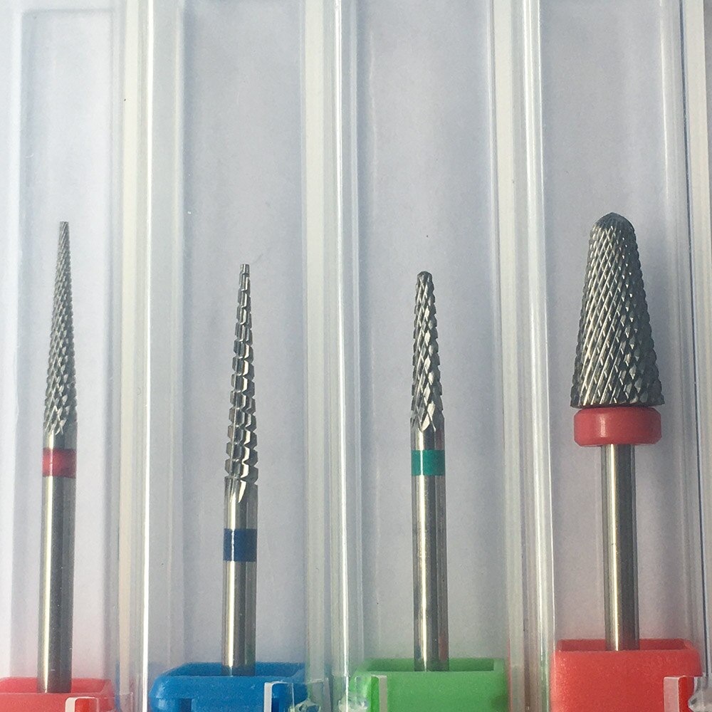 Hardmetalen Frees Bramen Nail Boren Machine Nail Cutter Nail File Manicure Voor Machine Nail Art Accessoires