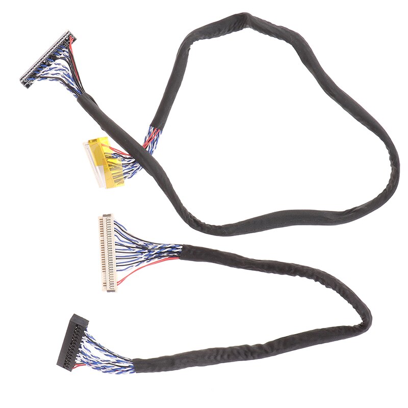 LVDS Cable FIX-30P-S6 30pin Double 2 Ch 6-bit Dual 6bit LCD Panel Screen Cable Line