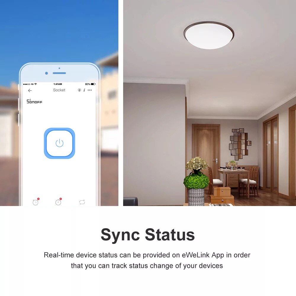 Itead SONOFF di base R2 modulo interruttore Wifi accorto casa Timer interruttore luce interruttore universale fai-da-te funziona con Alexa Google casa