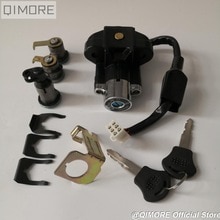 Ignition switch lock key set for Scooter Moped Roketa MC-54 250B Jonway Star 250 300 cc YY250T YY300T