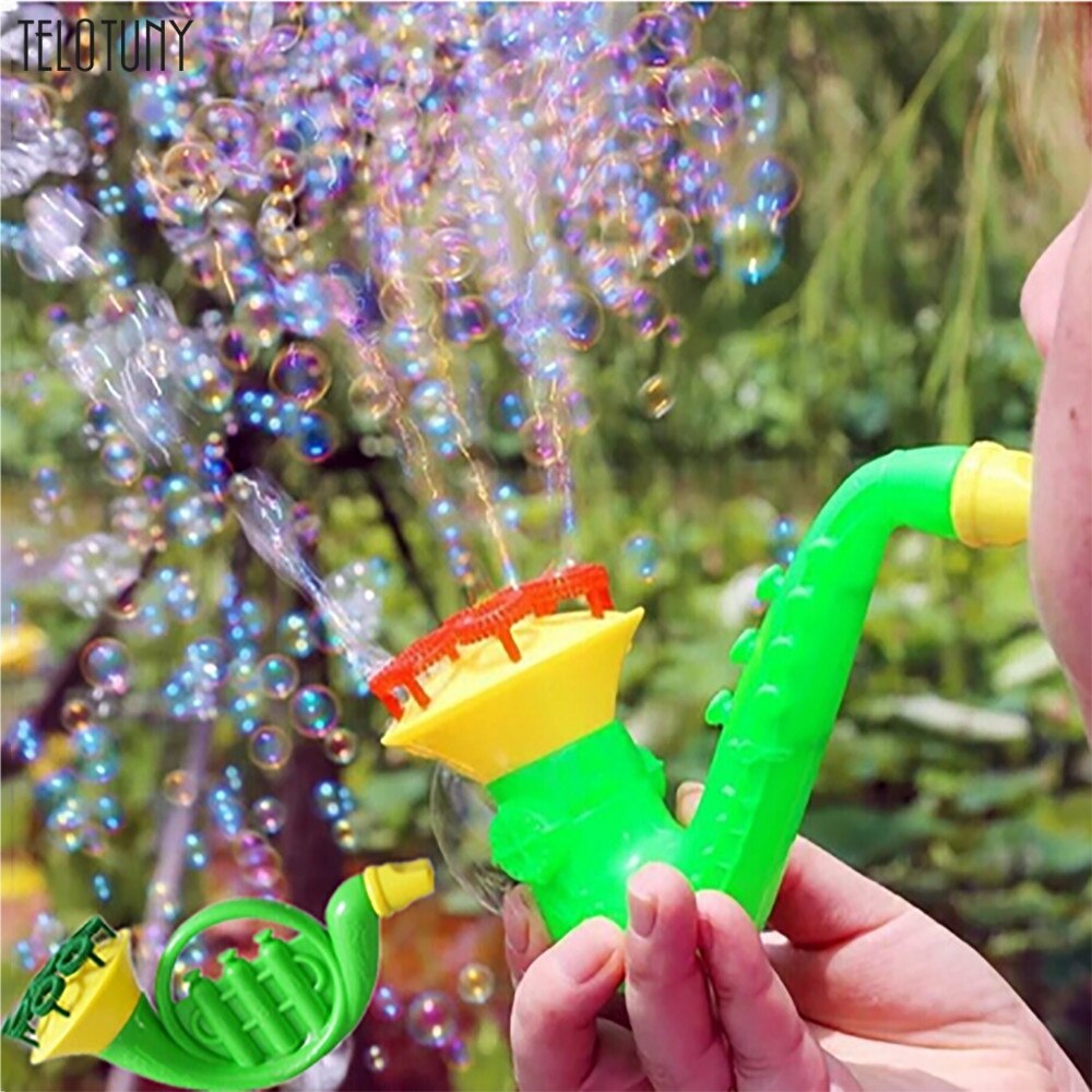 Telotuny Kinderen Water Blazen Speelgoed Water Blazen Speelgoed Bubble Fun Sport Machine Zeep Bubble Blower Outdoor Peuter Kid Speelgoed L103