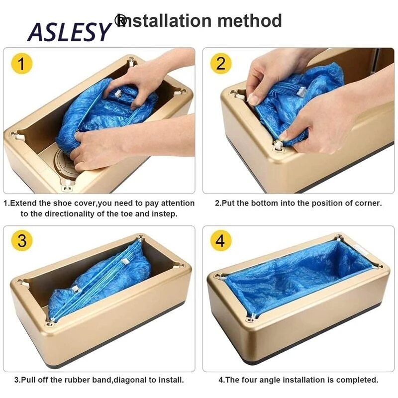 Machine à couvrir les chaussures, automatique, outil Intelligent, couvre-pieds jetables, dispositif à Film avec couvre-chaussures, 22%