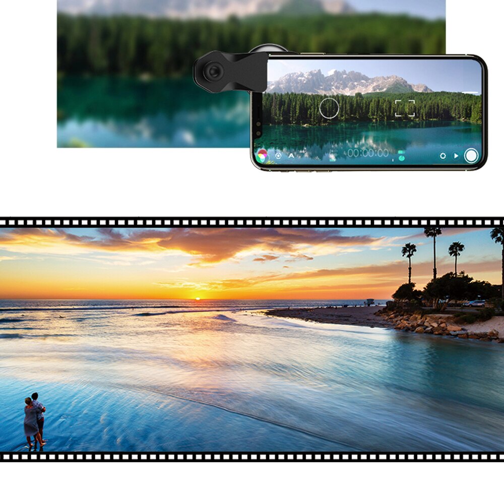 Hd 4K 1.33x Professionele Lens Met Universal 16x Draad Clip Breedbeeld Camera Lens Vlog Filmopnamen Smartphone Lens