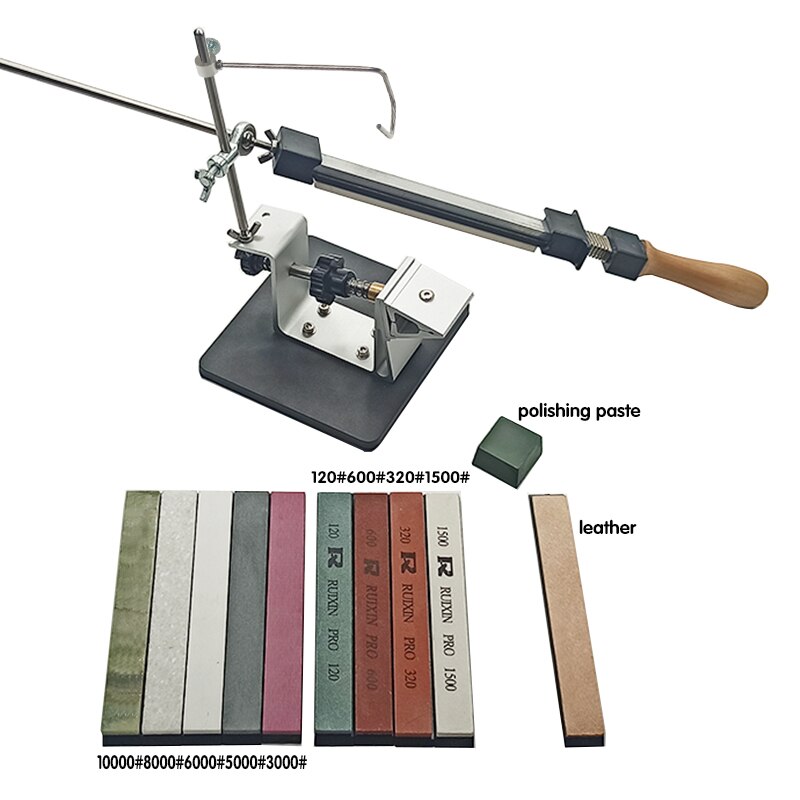 Sharpening System Fixed Knife sharpener Sharpening System knife Apex edge sharpener Aluminum alloy Flip 360 rotary: 4yuan 5p pg