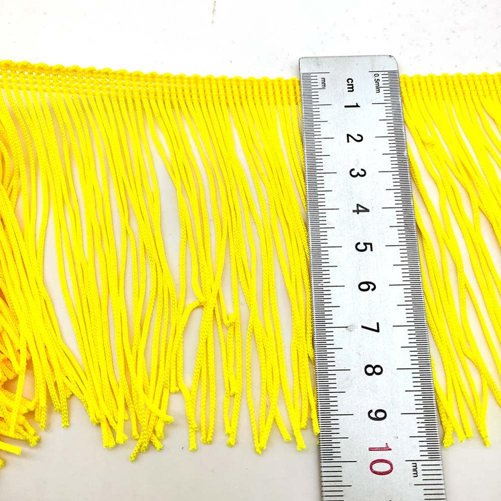 Beatiful-Cinta de encaje con ajuste de la franja de encaje, 10cm de ancho, ribete de franja de borlas para vestido latino, accesorios de vestuario DIY