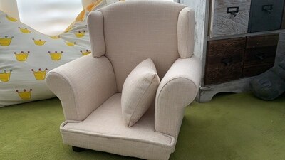 Sofa children photography props 100 days full moon baby photo shoot assisted studio Solid wood sofa