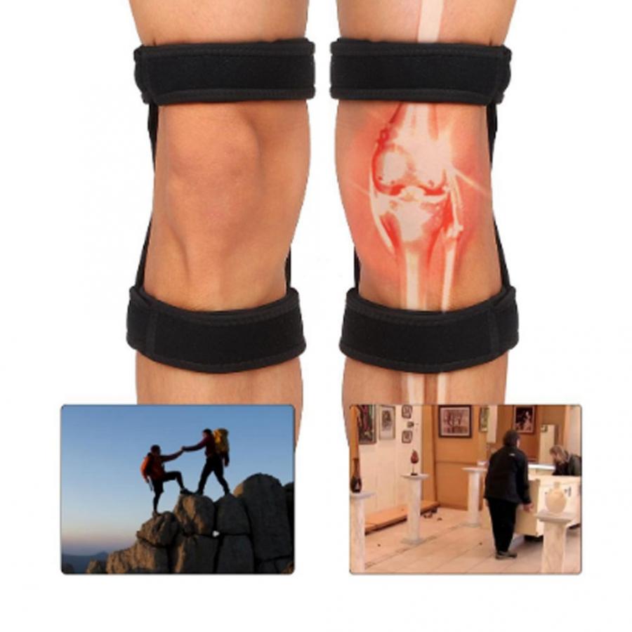 2 stuks Kniebrace Lente Lift Knie Boosters Joint Support Kniebeschermers voor Bergbeklimmen Squat Lift Knie Orthopedische Brace Ondersteunt