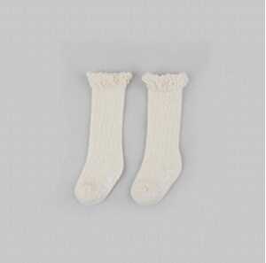 Meias altas para bebês, meninas antiderrapantes e antiderrapantes para o joelho, 1-24 meses, 3, 6, 9 12 meses 2 anos: Yellow 0-2 Years