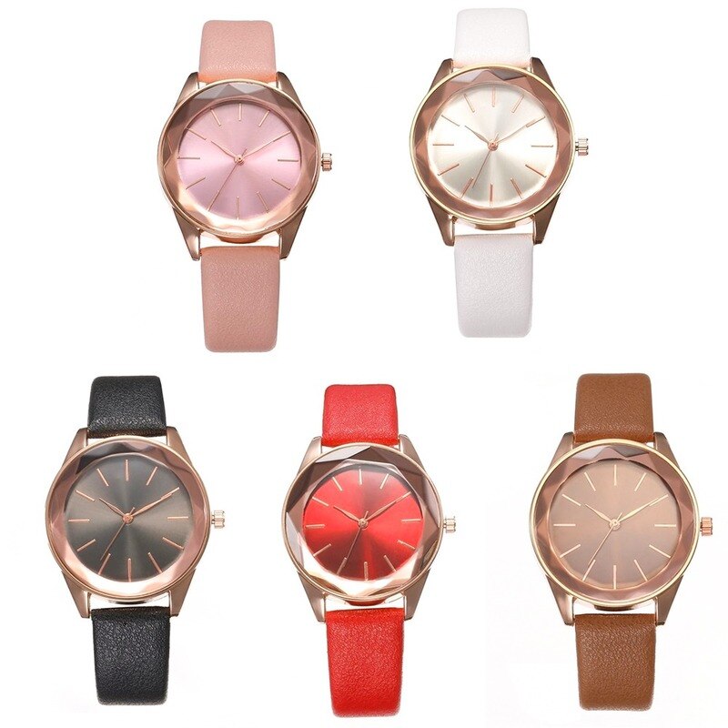 Luxe Dames Quartz Horloges Sport Lederen Horloge Cool Klok Relogio Horloge Vrouwen Voor Droshipping Reloj Mujer