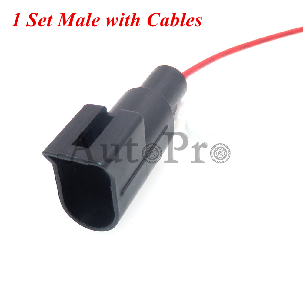1 Set 1 Furo 980150001 98015-0001 Acessórios Automóvel Chicote de Fios Do Carro Sockets Auto Conectores Impermeáveis: Vermelho