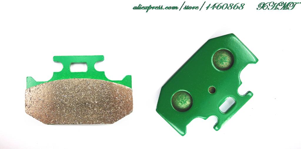 Brake Pad Set Voor Yamaha Yz125 Yz250 Yz 125 250 1990 1991 1992 1993 1994 1995 1996 1997 / Yz250 yz 250 90-92/ Wr500 Wr 500 92-93: Sintered Rear Pads