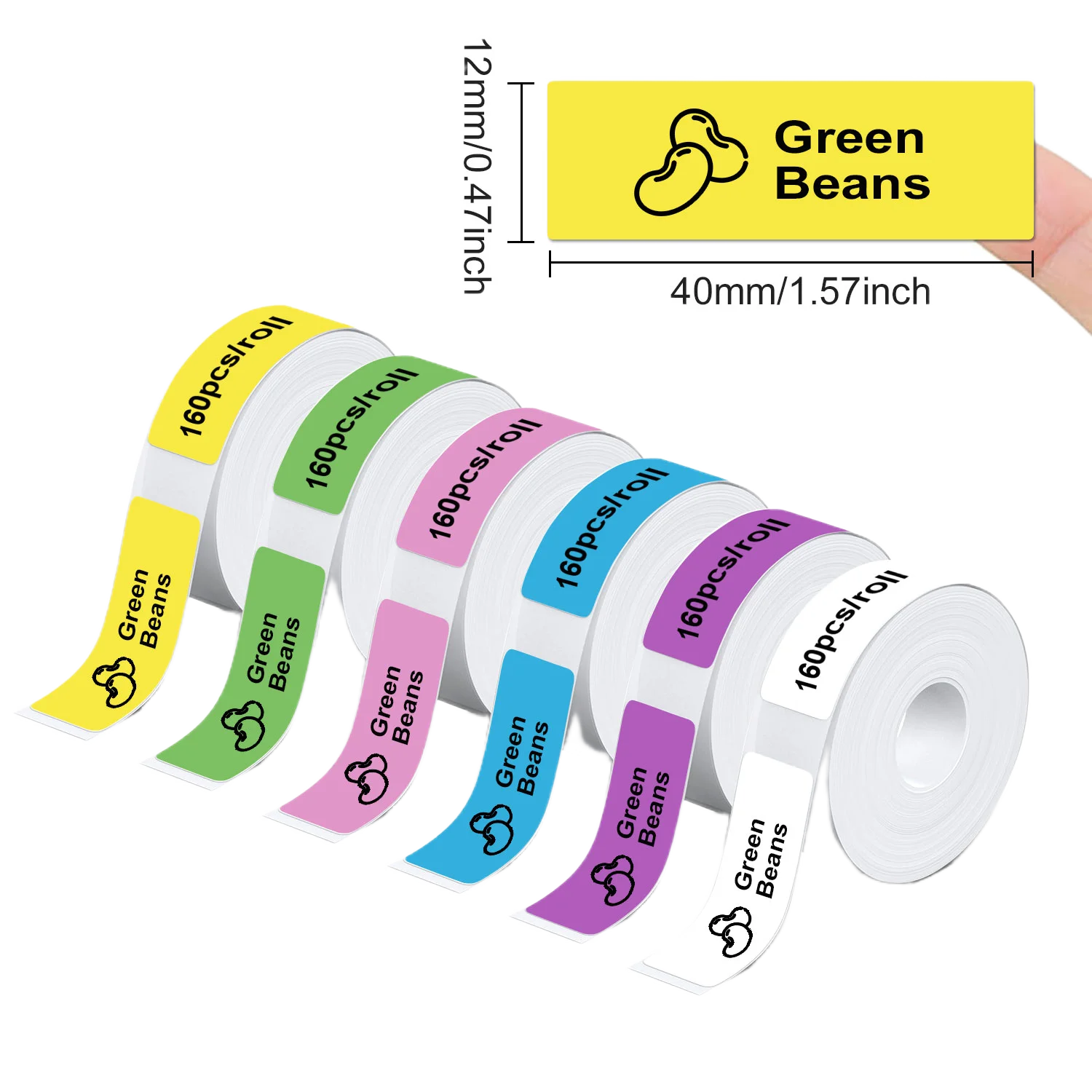 P11Bluetooth Mini thermal label maker,capable of printing continuous sticker,multi-purpose printer for office, home, and kitchen: Orange