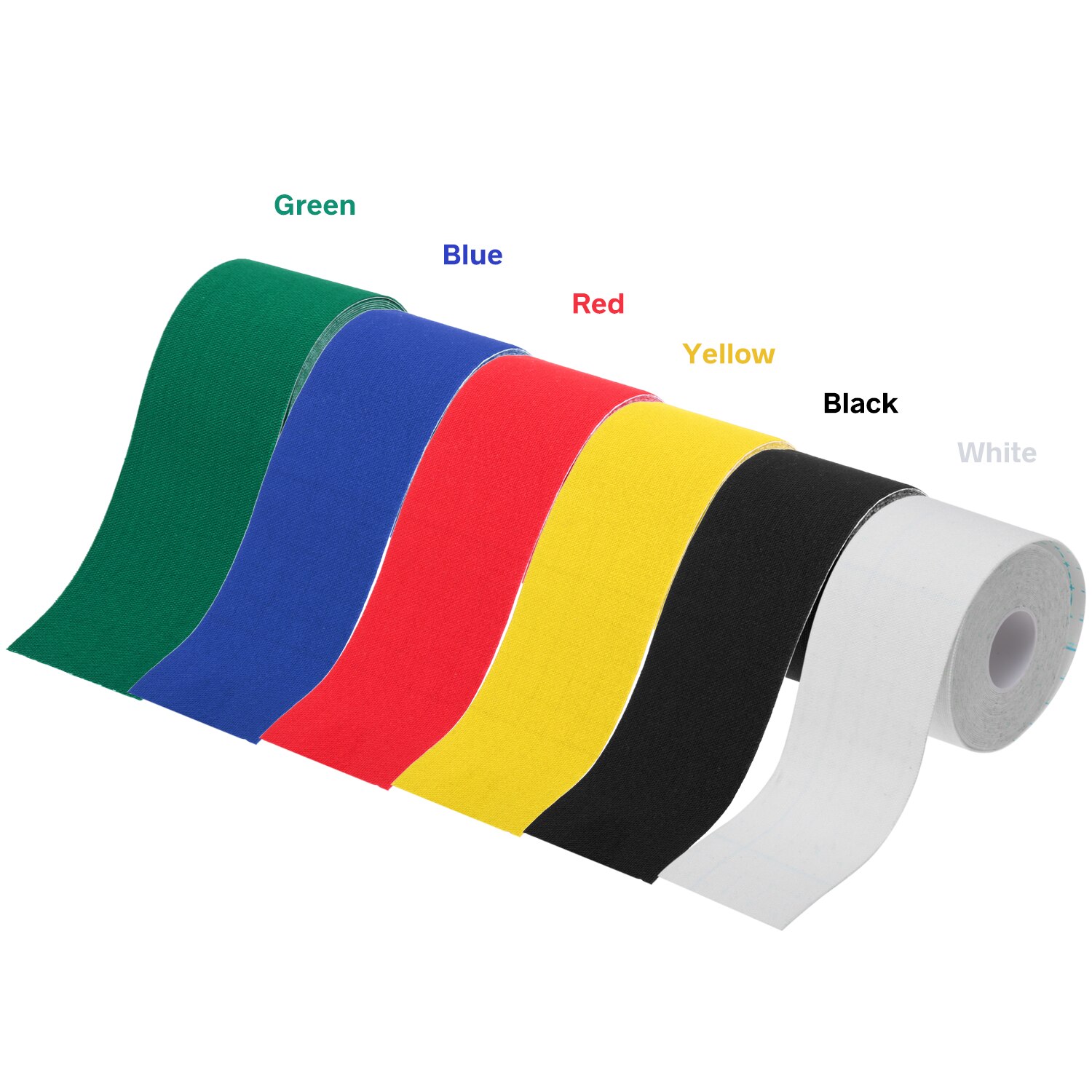 3 Packs 5 M Kinesiologie Tape Atletische Spier Bandage Therapeutische Sport Tapes Knie Schouder Elleboog Elastische Sport Bandage Spier