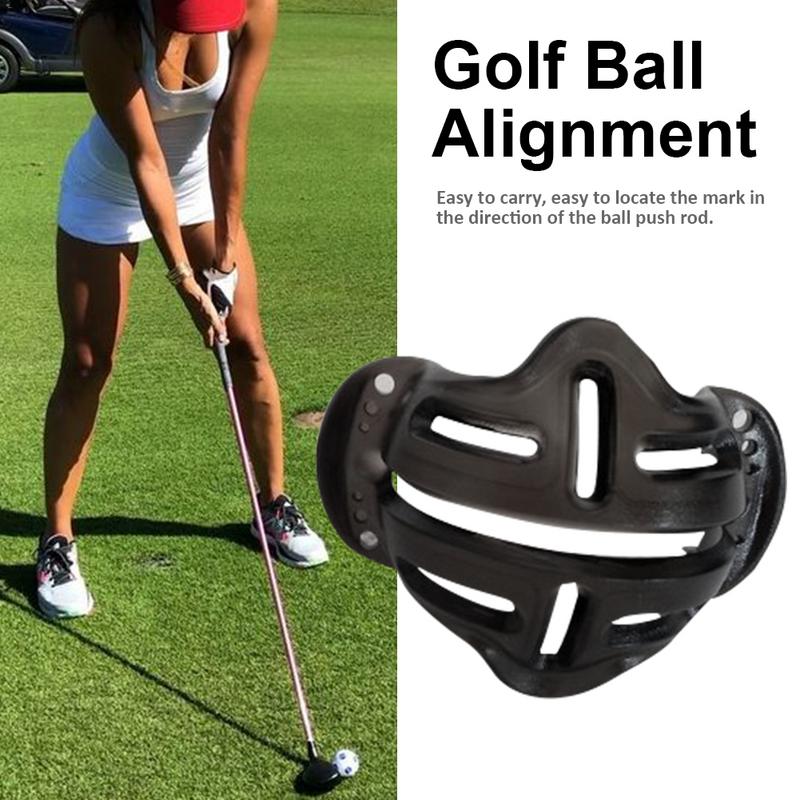 Golf Ball Alignment Line Marker Marks Template Draw Template Linear Putt Positioning Ball Mark Alignment Putting Clip