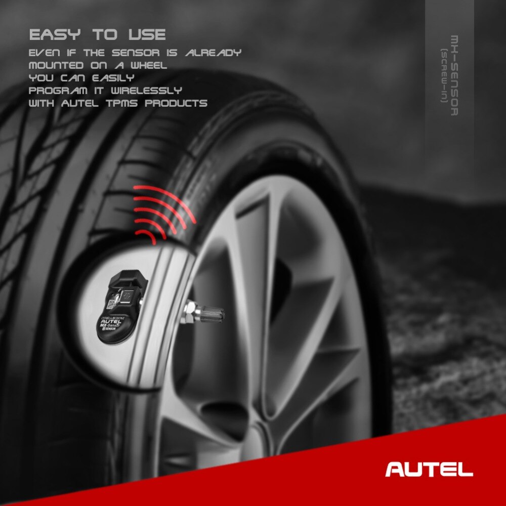 Autel Mx Sensor 433 315 Tpms Mx-Sensor Scan Band Reparatie Tools Automotive Accessoire Tyre Pressure Monitor Maxitpms Pad programmeur
