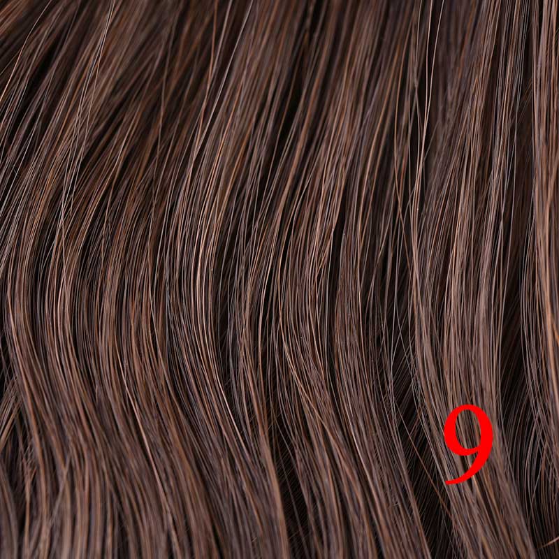 Beyond Beauty Long Synthetic Hair Heat Resistant Hairpiece Fish Line Curly Hair Extensions Secret Wire Invisible Hairpieces: Brown