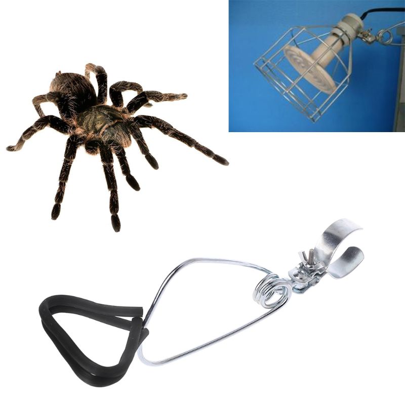 Pince support de lampe chauffante | Métallique, support de lampe, pour ampoules en céramique