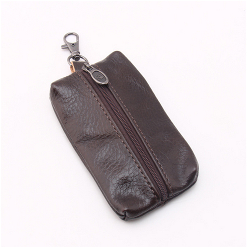 Key Holder Man Leather Key Wallets Women Keychain Cover Key Organizer Housekeeper Covers Keychain Bag for Car Porta Llaves