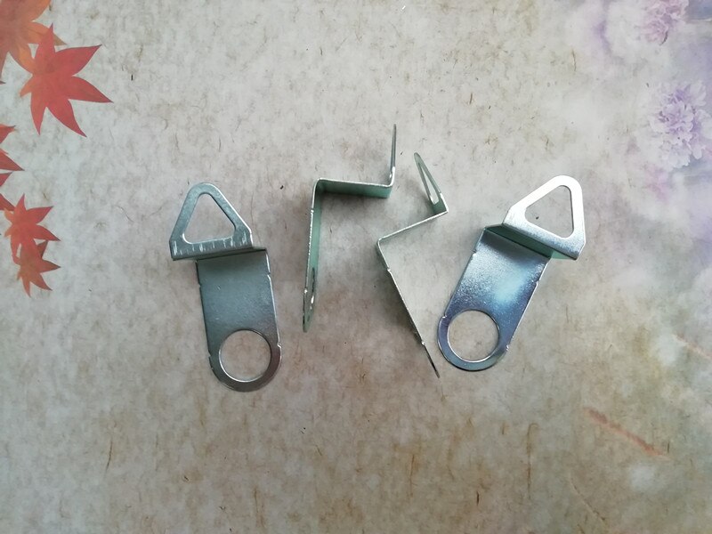 50 piezas reloj de Metal gancho reloj de cuarzo S percha para reloj de pared DIY