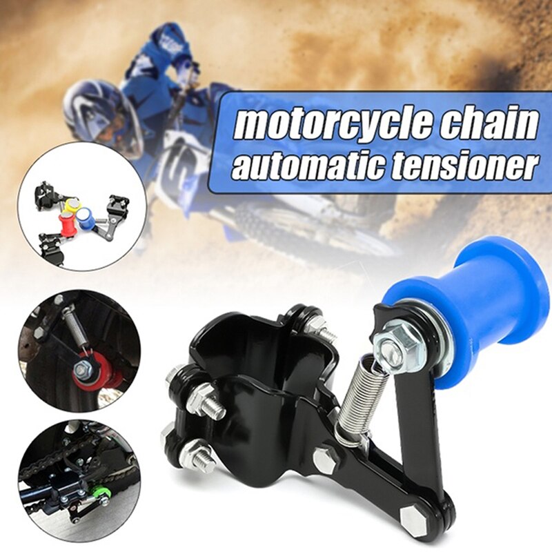 Universal Portable Metal Motorcycle Motocross Chain Adjuster Modified Tensioner Regulator Automatic Adjuster Chain Roller Tools