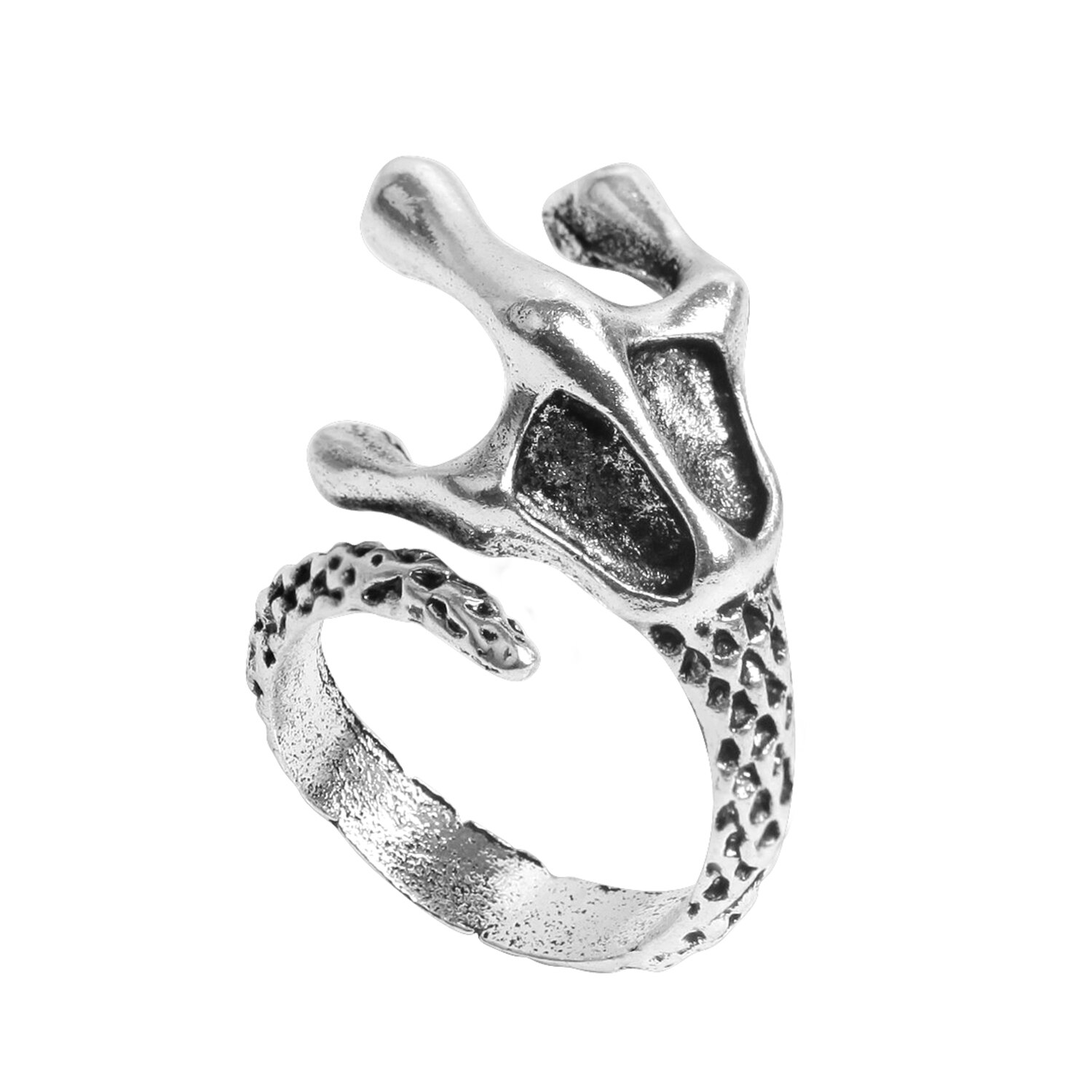 Animali Vintage Dragon Claw Snake Ring uomo donna Punk Hip Hop anelli di apertura personalità regolabile anelli gotici regalo gioielli: Style 05