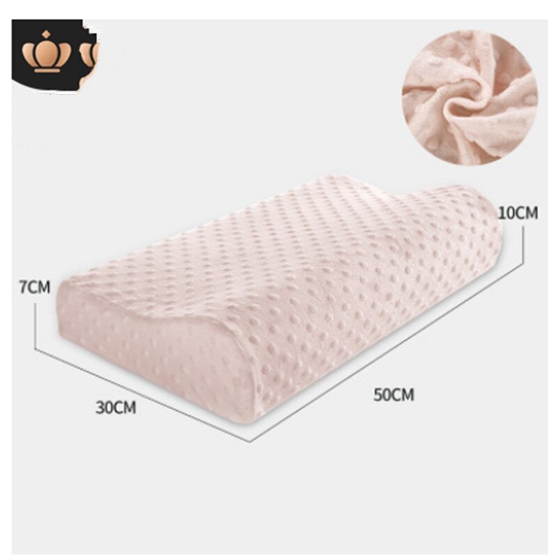 Komfort ortopædisk pude king size bambusfiberpude hypoallergenisk cool memory foam premium fast seng hukommelsesskumpude: F