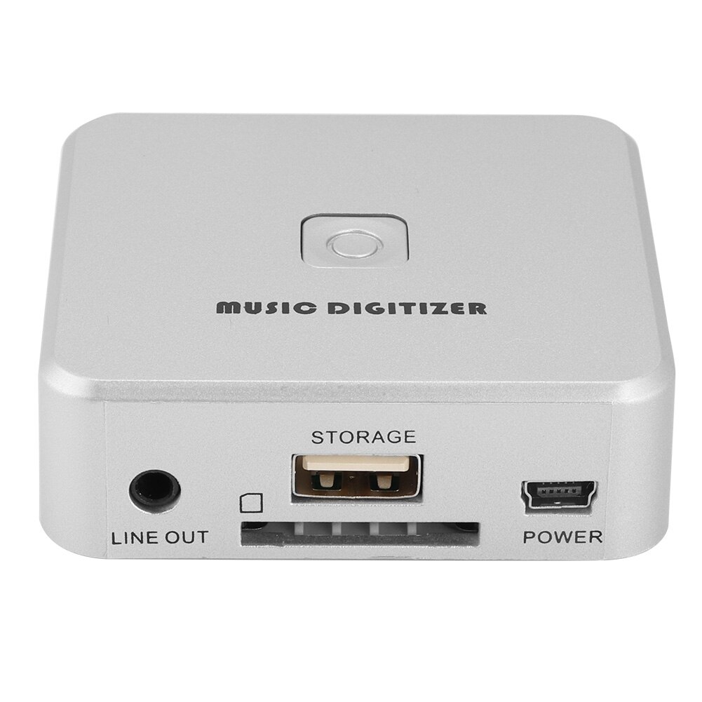 EZCAP241 Musik Digitizer Audio- zu erfassen Recorder Kasten Konvertieren alten analogen musik zu MP3Unterstützung USB Stock L/R 3,5 UNS stecker Für SD karte