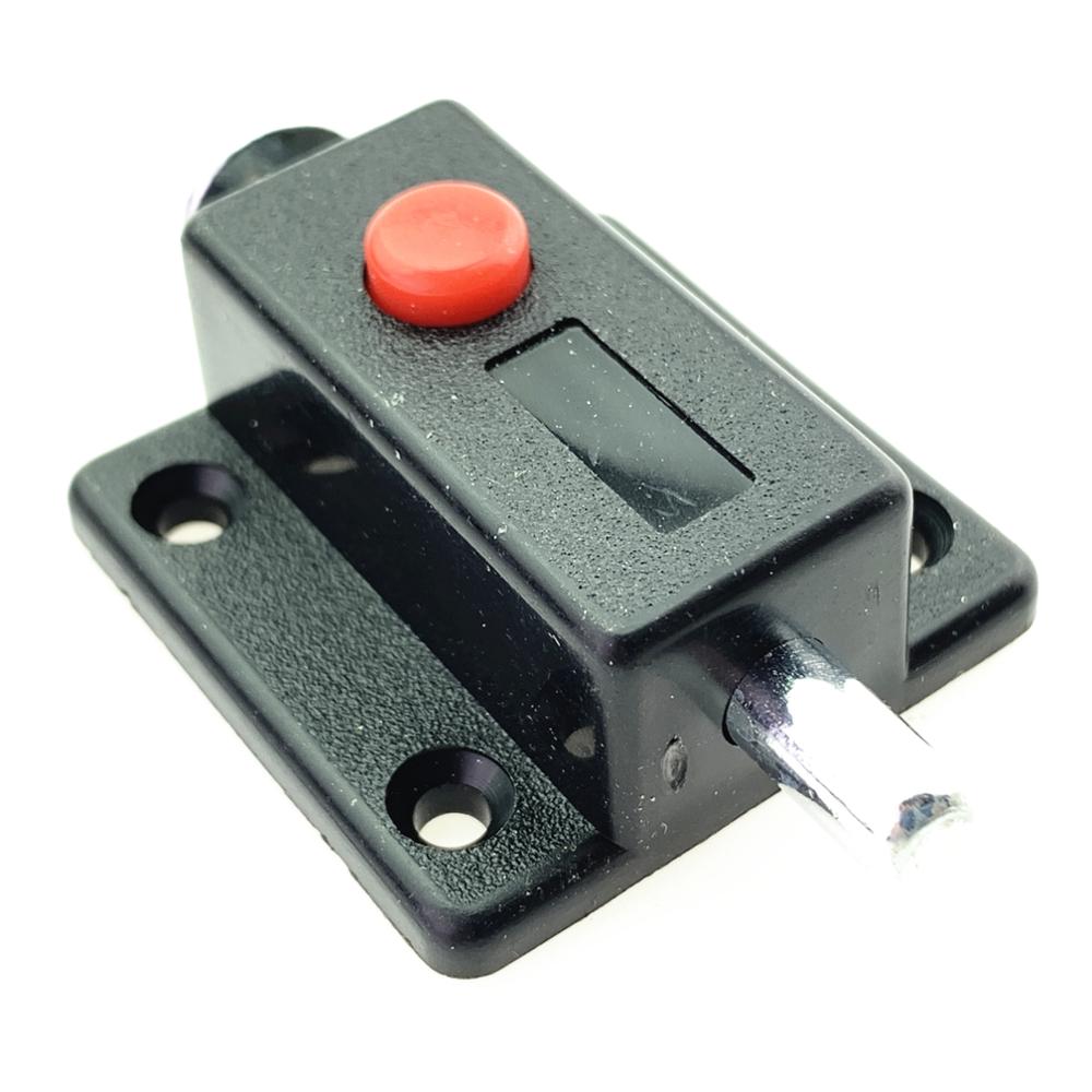 Plastic Automatic Button Latch Spring Latch Stainless Steel Latch Lock Wooden Door Latch Door Pin