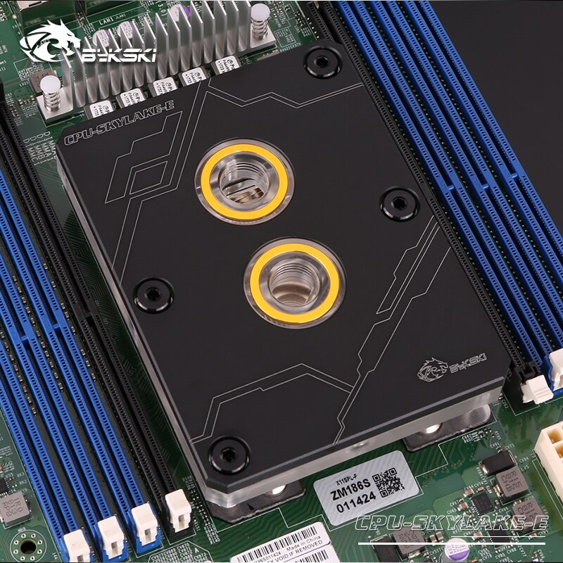 Bykski CPU-SKYLAKE-E CPU Water Cooling Block for LGA3647 Narrow ILM