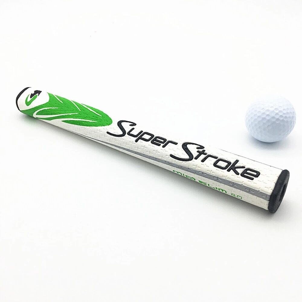 Golf Putter Griff Größe 5,0 Golf Verein PU Griff Für Putter: Weiß-Grün 5.0