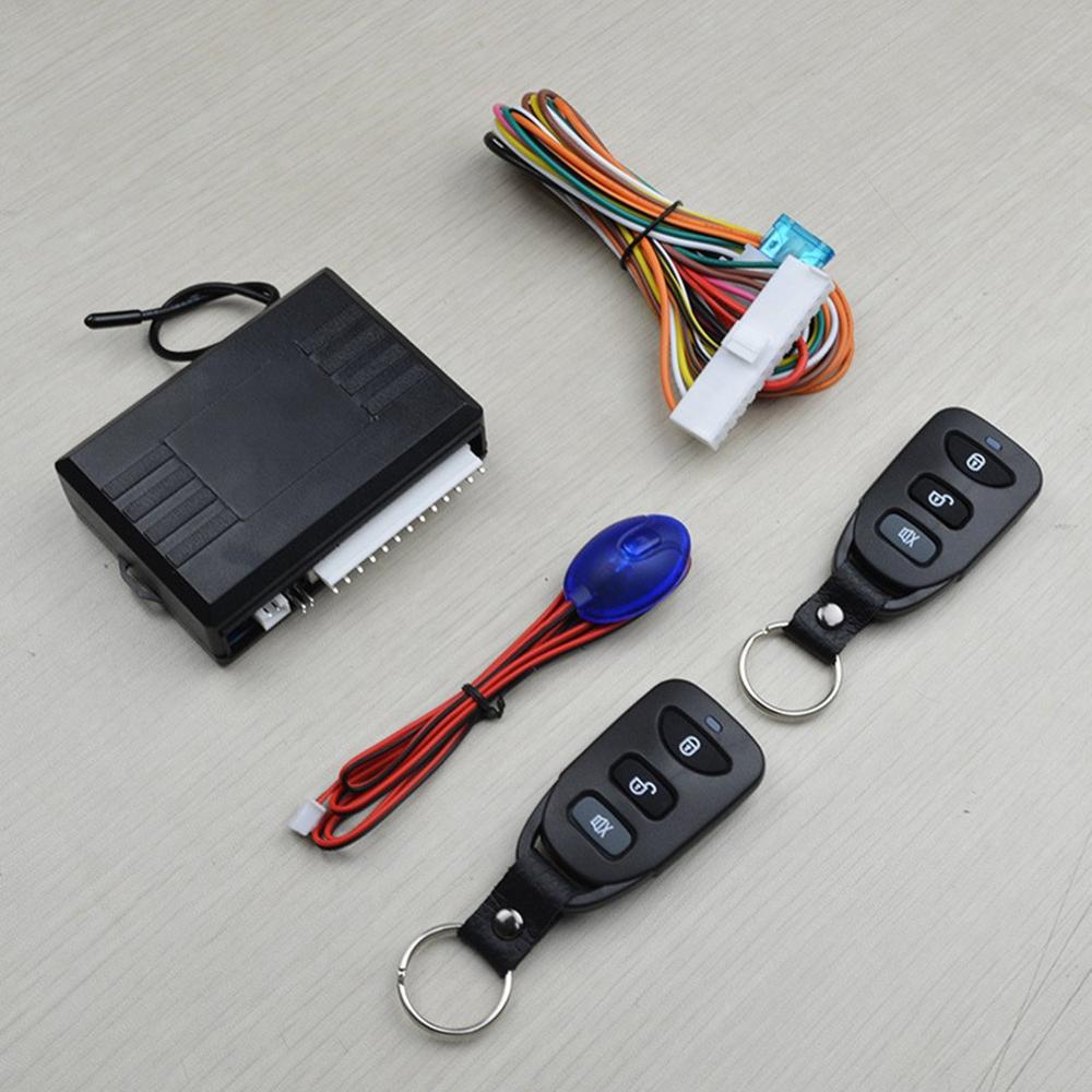 12V Auto Fernbedienung Zentrale Türschloss Keyless System Fernbedienung Auto Alarm Systeme Zentralverriegelung mit Auto Fernbedienung Zentrale Bausatz