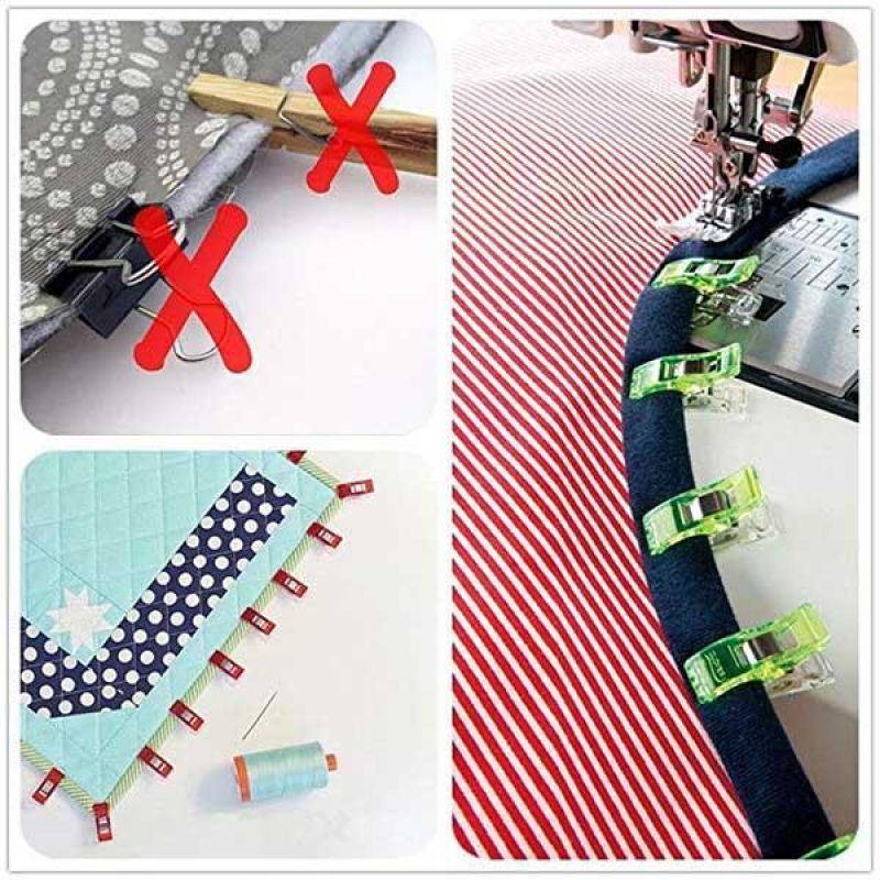 Bias Tape Maker Kit Stof Binding Binder Voet Houten Priem Clips Pins Huishoudelijke Diy Naaien Quilten Tool Set