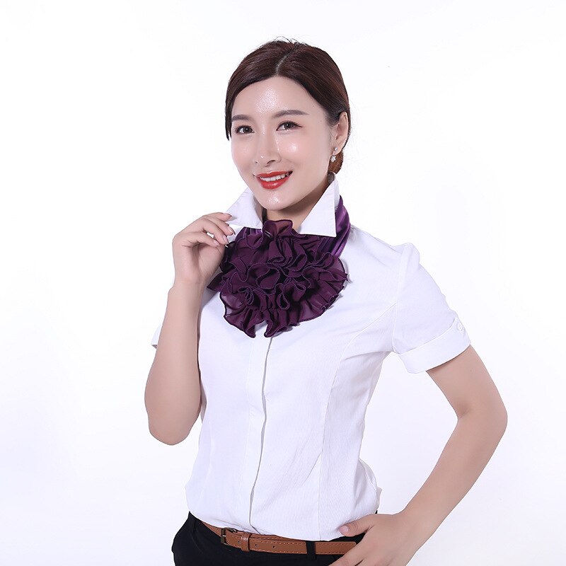 Winter Frauen Schal Blumen- Kragen Schal Luxus Blume Gedruckt Halstuch Ring Nacken Schals