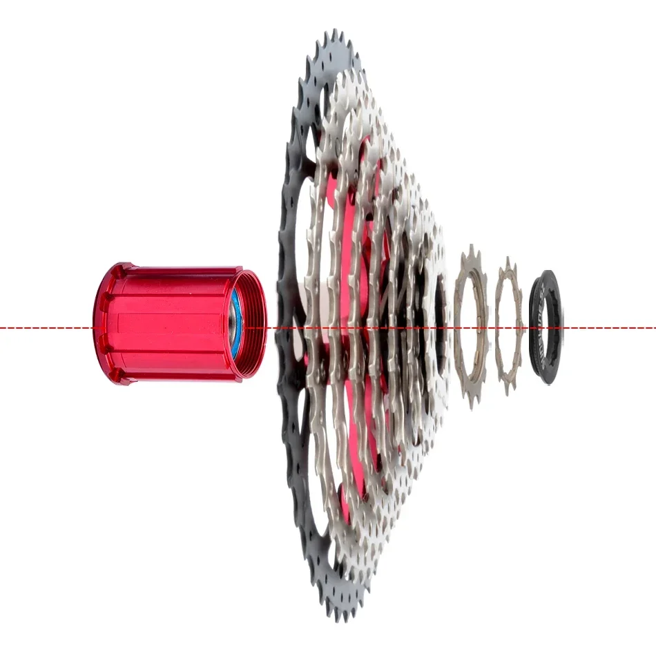 Stalshine-Pignon de roue libre VTT, cassette de vélo, 8 vitesses, 9 vitesses, 10 vitesses, 11 vitesses, 12 vitesses, 11T-32T, 36T, 40T, 42T, 46T, 50T, 52T, HG roue libre pour WinterMANO/SRAM