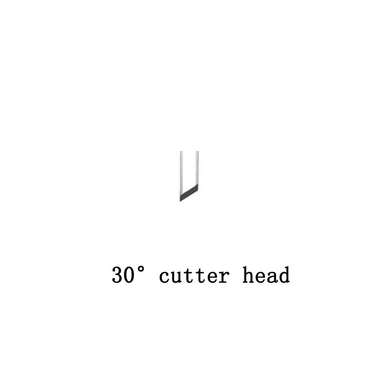 360 Rotating Blade Paper-Cutter Craft Cutting Tools Wear-Resisting Blade DIY Cutting Knife 30° Cutter Head Art Cutting Tool: 30 degree