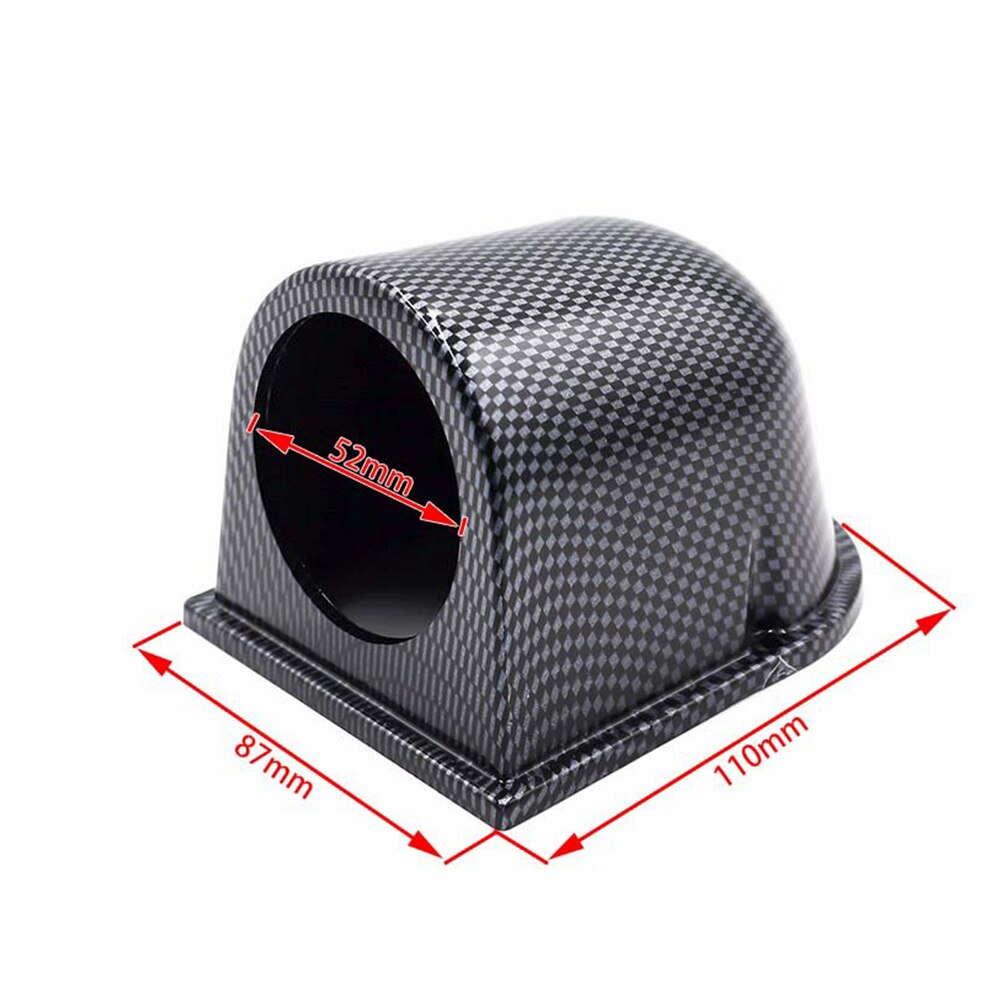 2in 52mm Motorcycle Parts Press Meter Turbo Boost Gauge Kit Pointer Display Led Car Digital Universal Smoke Lens 0-30PSI ABS