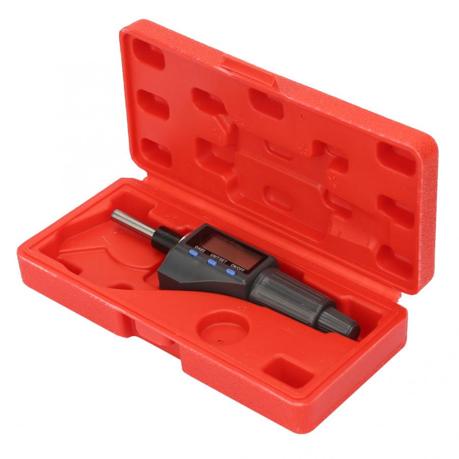 0.001mm Digital Micrometer Head 0-25mm Electronic Micrometer Head Support Unit Convert