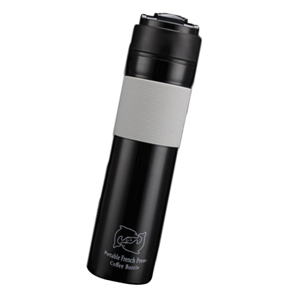 Mini Manual Coffee Maker Hand Operated Coffee Machine For Travelling: Black