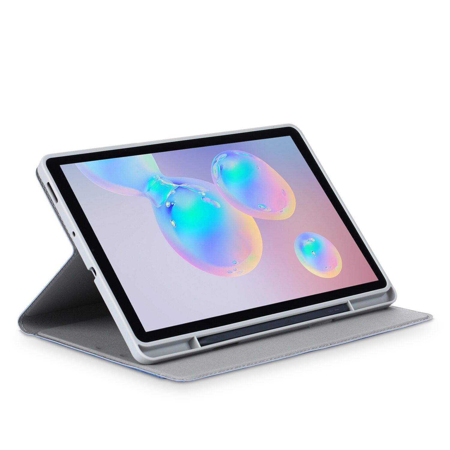 Tablet Case with Pencil Holder for Galaxy Tab S6 Lite 10.4" SM-P610 P615 Capa Smart Leather Auto Sleep/Wake Funda with