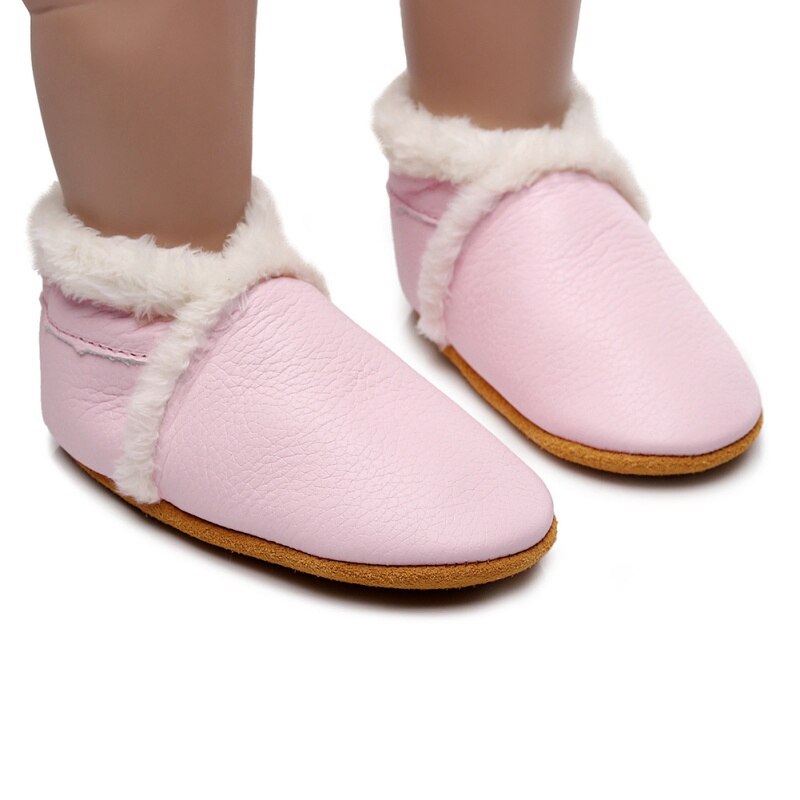 Baby Peuter Laarzen Baby Meisjes Jongens Winter Warm Houden Schoenen Eerste Wandelaars Sneakers Kids Crib Pasgeborenen Prewalkers