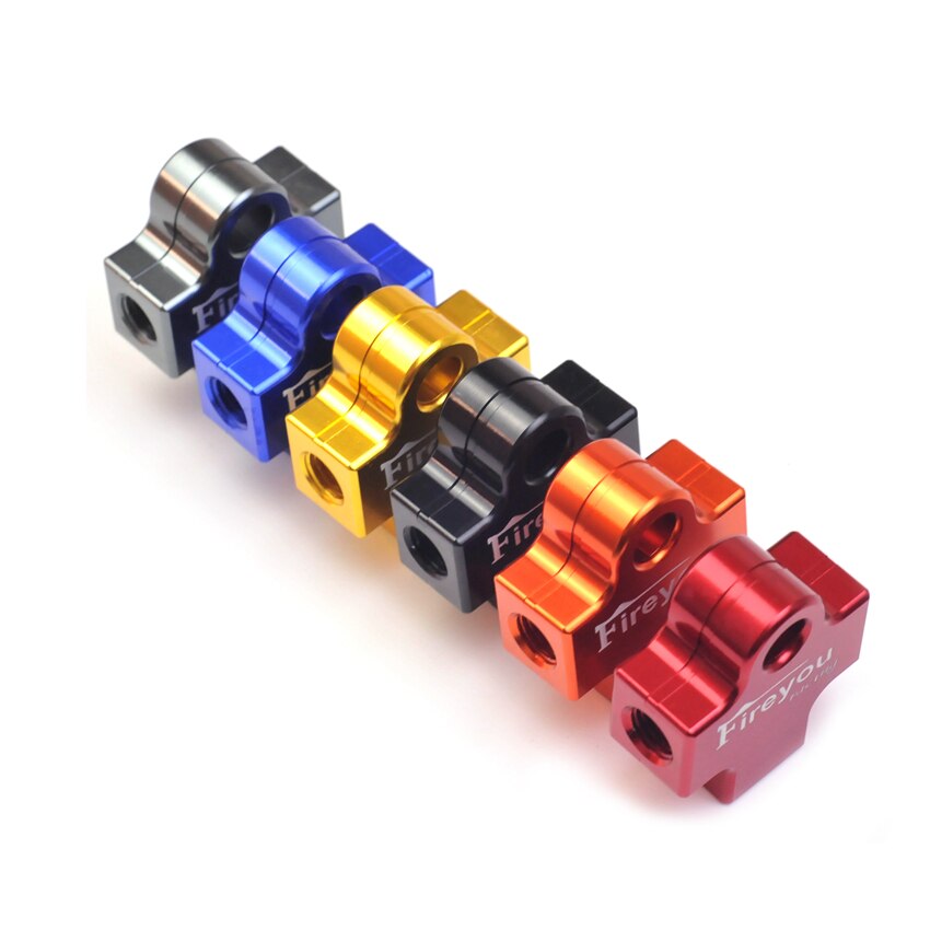 Hydraulisk bremseslange tilslutning adapter tee kobling til motorcykel dirt pit cykel atv bremsesystem slange forbindelse olie link