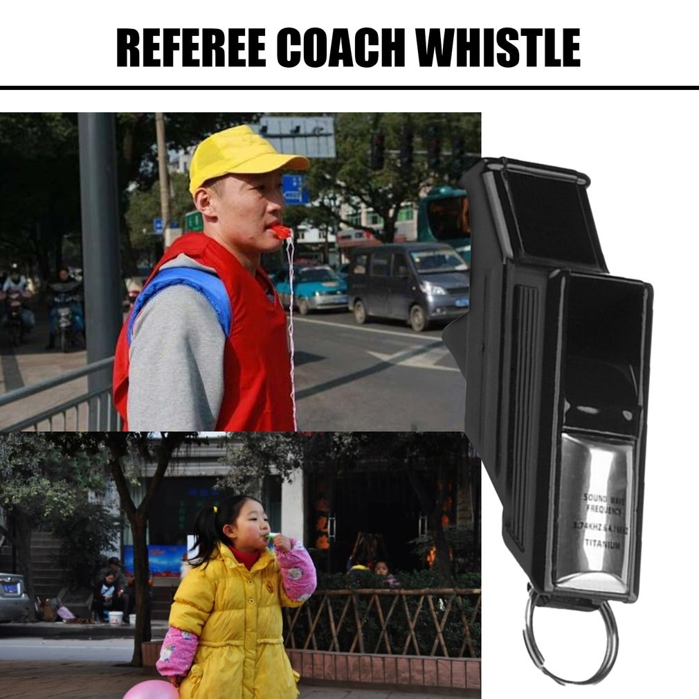 factory direct football referee whistle basketball volleyball whistle sports teacher post Gold Silver