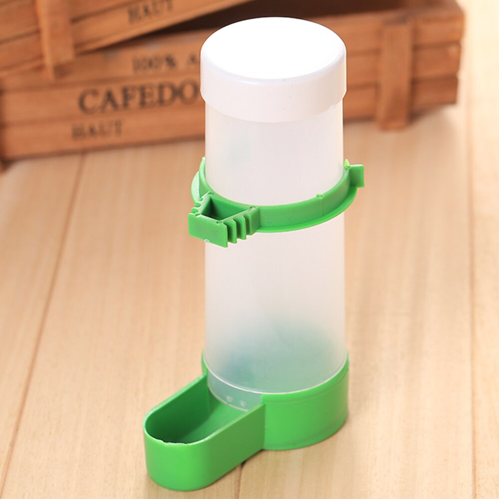 Bird Water Drinker Feeder Waterer with Clip Pet Bird Supply Dispenser Bottle Drinking Cup Bowls For Pet Parrot Cage Bird Feeder