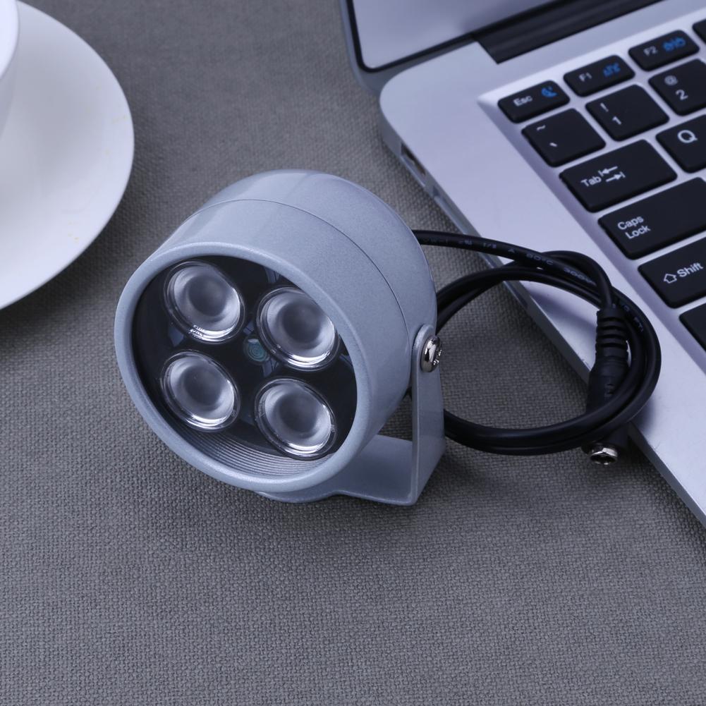 DC 12V 2A Infrared IR Illuminator CCTV Security Night Vision Floodlight Waterproof and Lightning Protection Monitoring Light