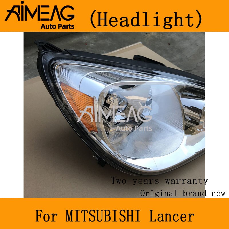 Made for MITSUBISHI Lancer front sports headlights Far and near light headlights Assembly head lamp