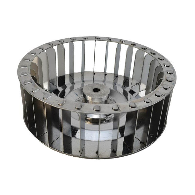 Moteur de turbine à palette centrifuge, arbre de turbine de ventilateur en aluminium, petite roue de pale 155 156 190mm